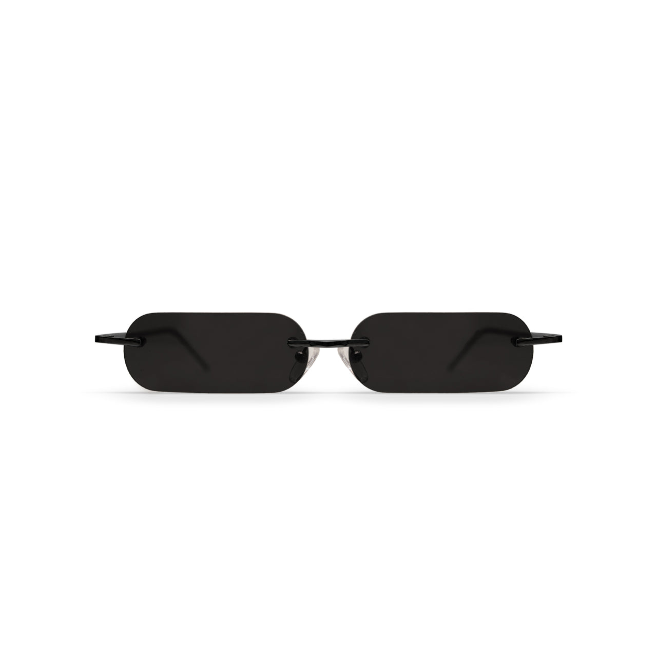 Metal. Matte Black. Black Lens. - BLYSZAK eyewear eyewear - eyewear, optical, sunglasses