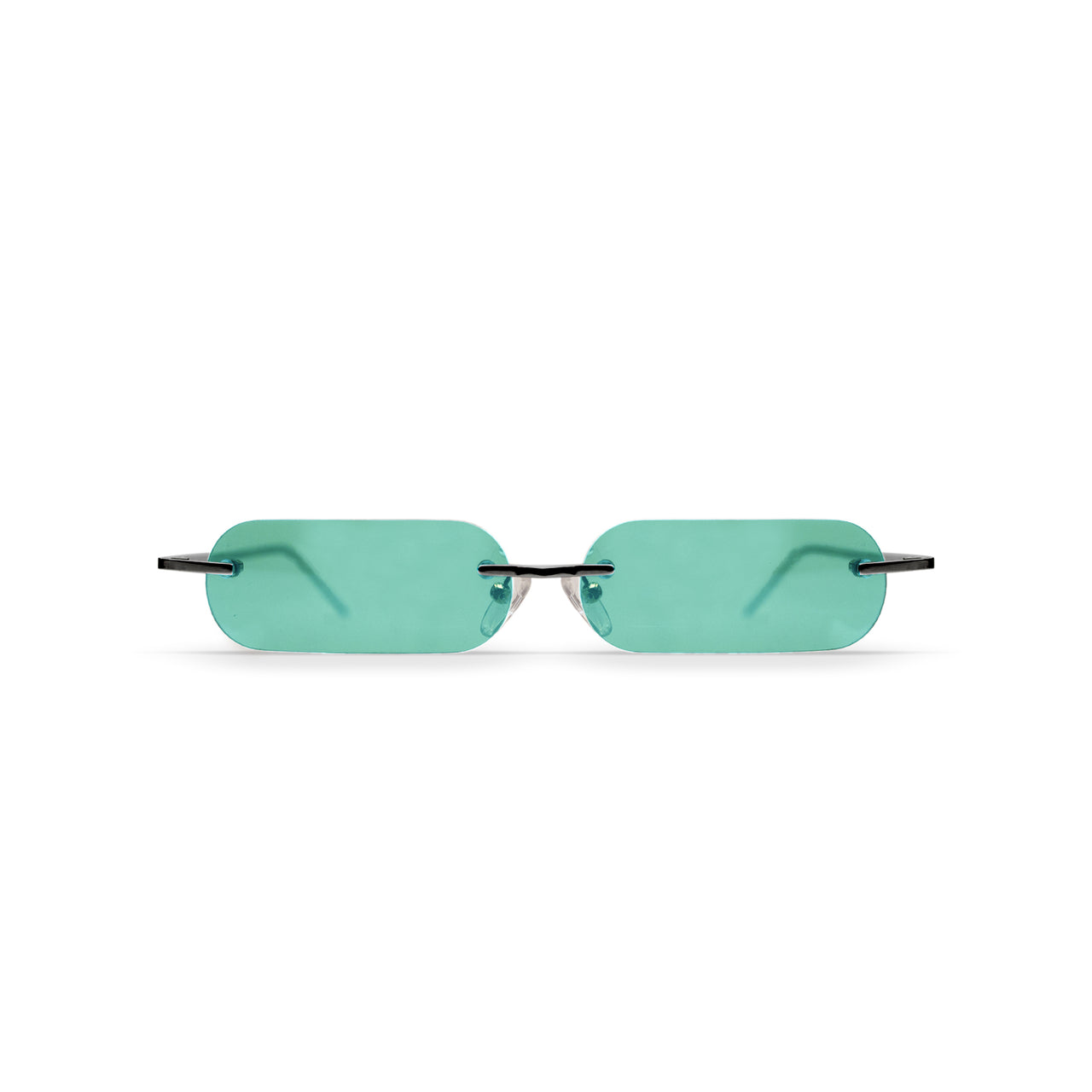 Metal. Gloss Black. Jade Lens. - BLYSZAK eyewear  - eyewear, optical, sunglasses