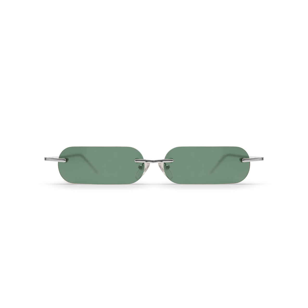 Metal. Polished Silver. Forest Lens. - BLYSZAK eyewear eyewear - eyewear, optical, sunglasses