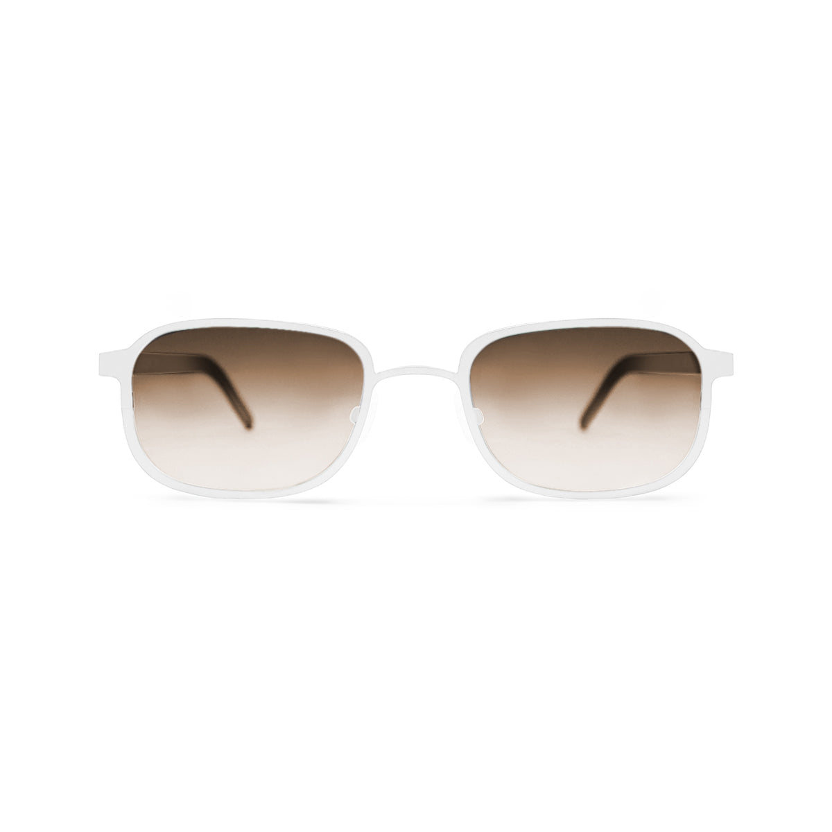Metal. Porcelain. Amber Lens. - BLYSZAK eyewear  - eyewear, optical, sunglasses