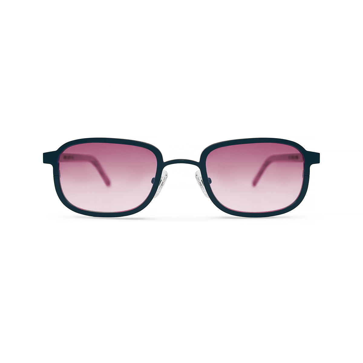 Metal / Horn. Marine / Oxen. Blush Lens. - BLYSZAK eyewear eyewear - eyewear, optical, sunglasses