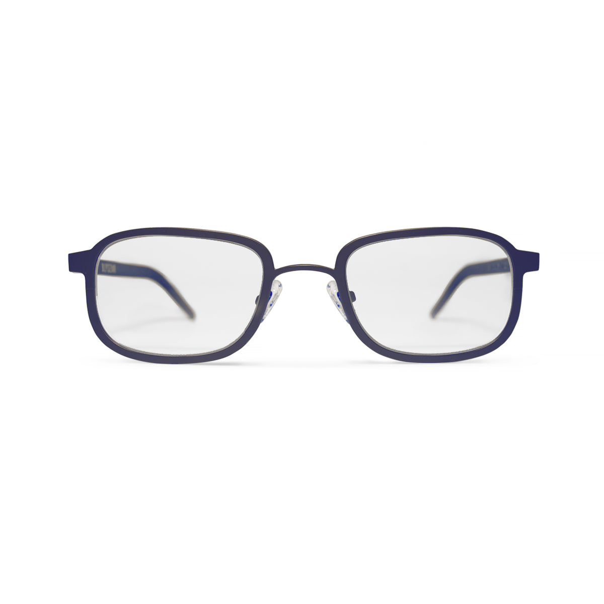 Metal. Marine. Clear Lens. - BLYSZAK eyewear eyewear - eyewear, optical, sunglasses