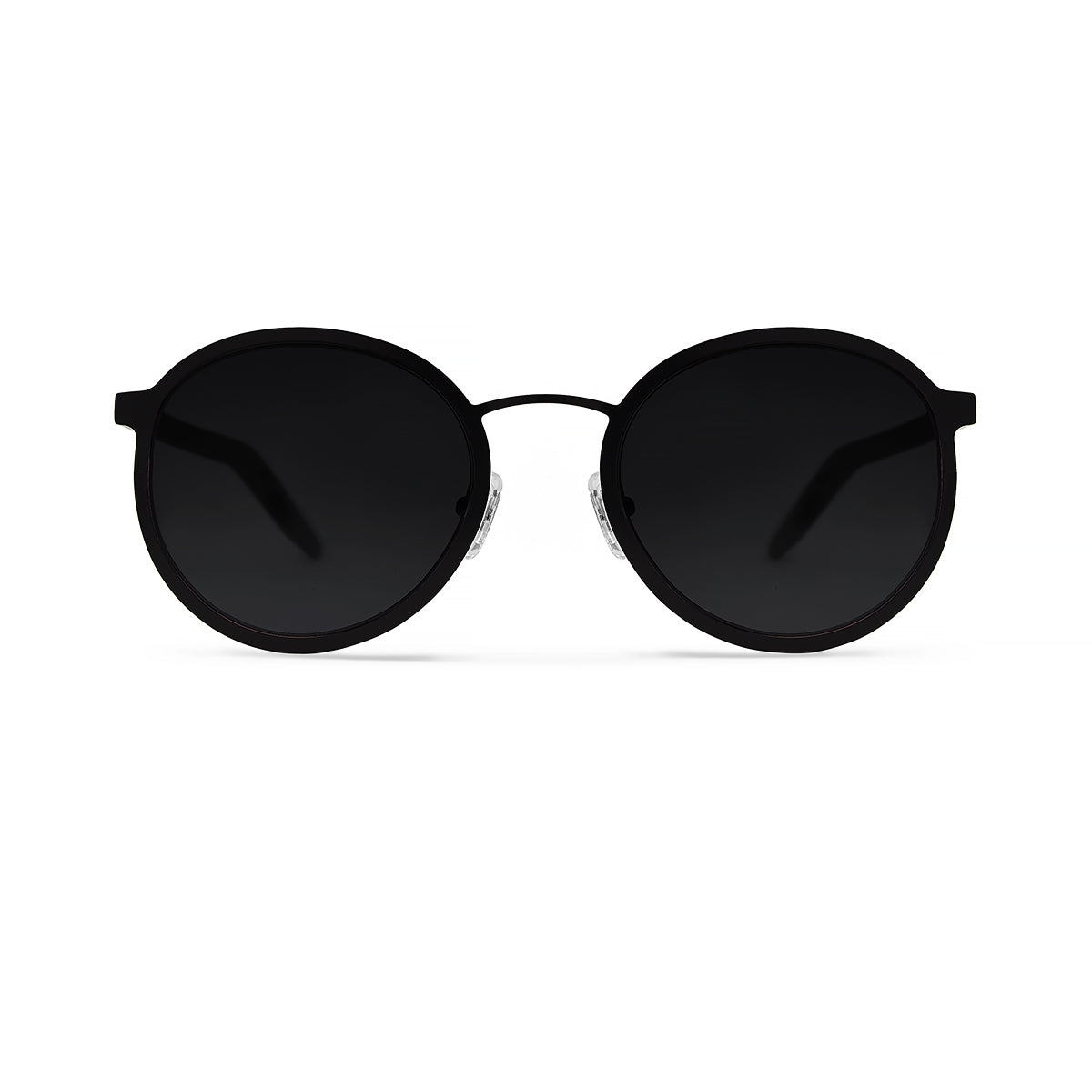 Metal / Horn. Matte Black / Dark. Black Lens. - BLYSZAK eyewear eyewear - eyewear, optical, sunglasses