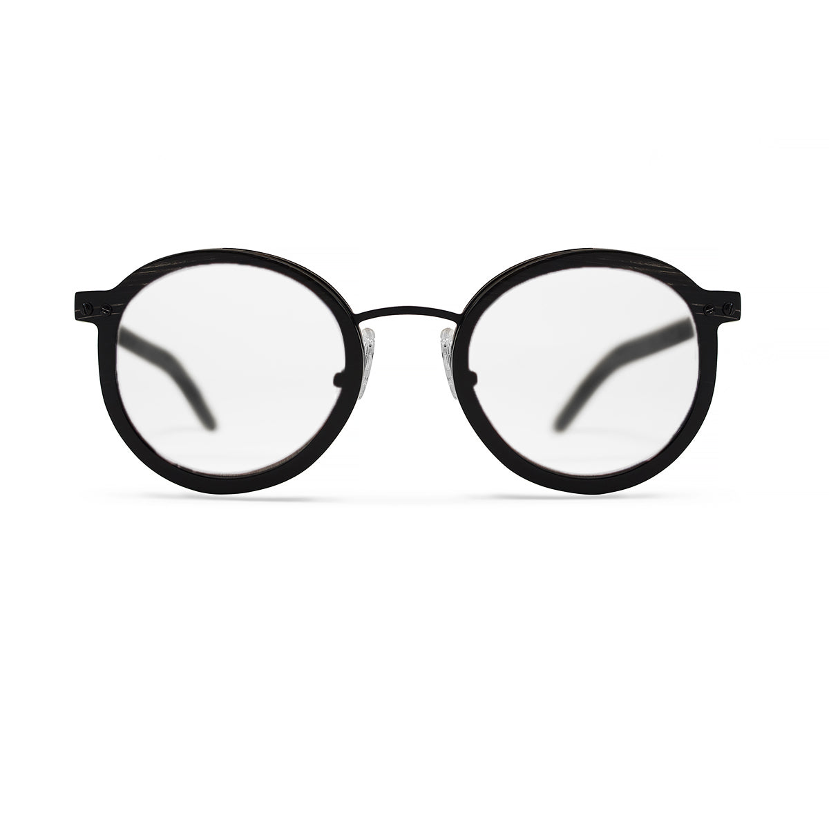 Horn. Dark. Clear Lens. - BLYSZAK eyewear eyewear - eyewear, optical, sunglasses