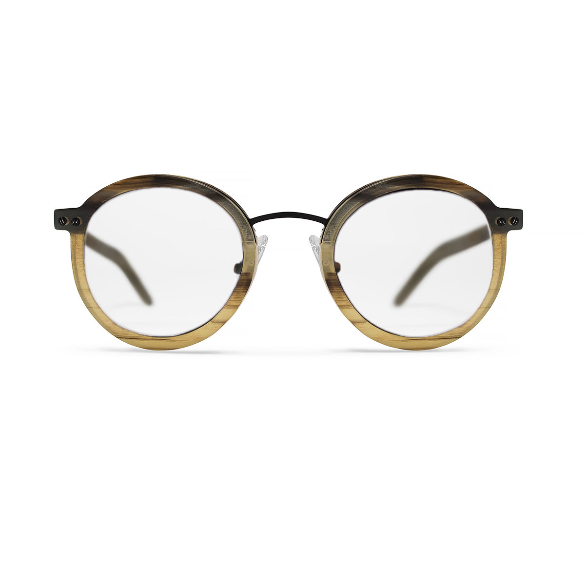 Horn. Tortoise. Clear Lens. - BLYSZAK eyewear eyewear - eyewear, optical, sunglasses