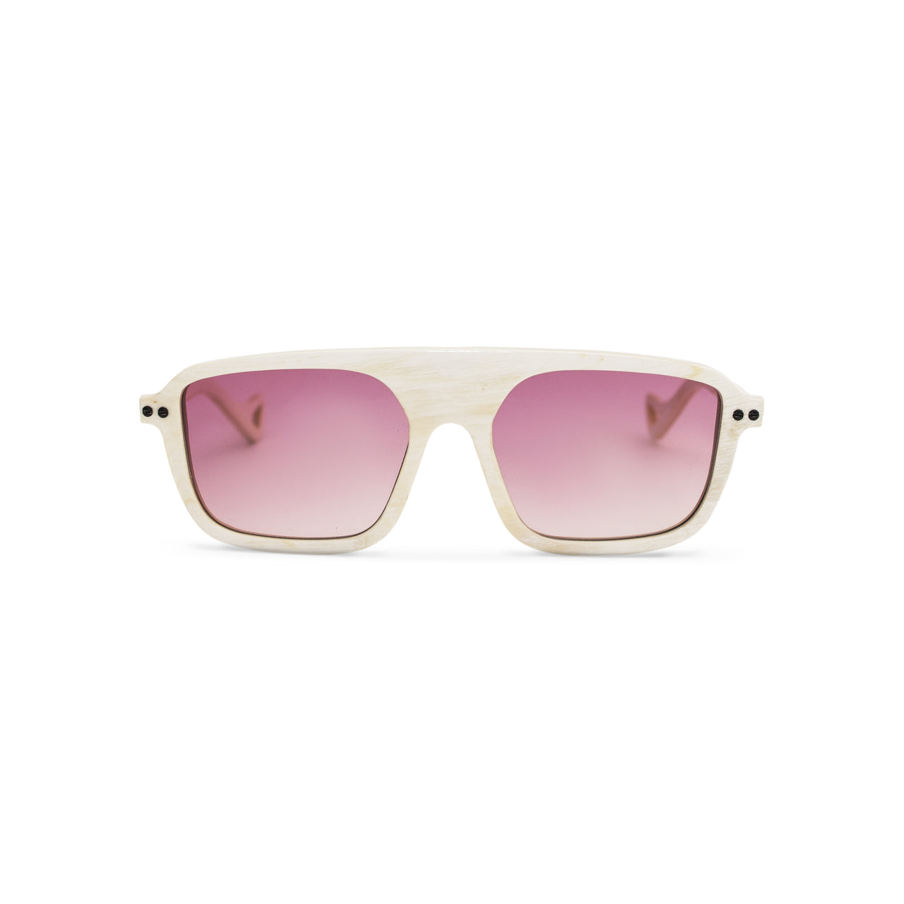 Horn. Oxen. Blush Lens. - BLYSZAK eyewear eyewear - eyewear, optical, sunglasses
