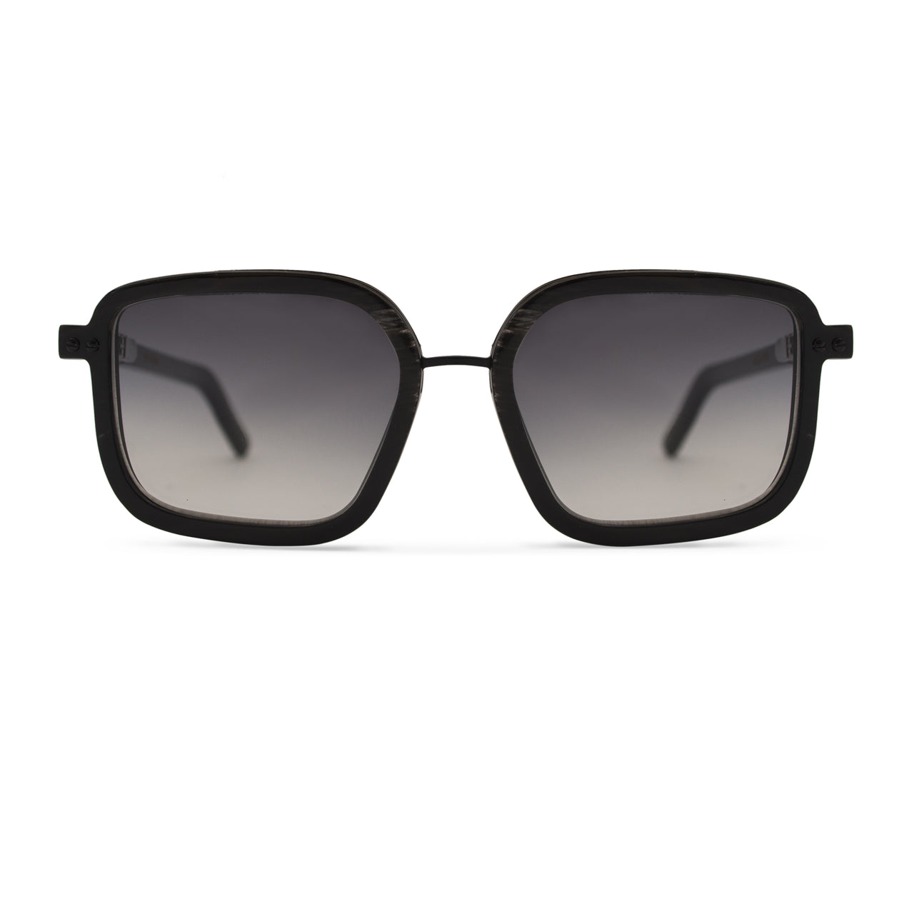 Horn. Dark. Smoke Lens. - BLYSZAK eyewear eyewear - eyewear, optical, sunglasses