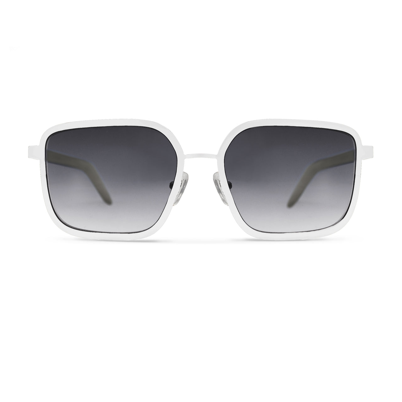Metal / Horn. Porcelain / Oxen. Smoke Lens. - BLYSZAK eyewear eyewear - eyewear, optical, sunglasses